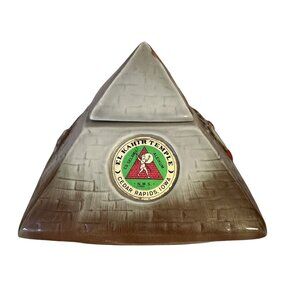 Jim Beam Decanter El Kahir Temple Oasis of Cedar Rapids 1975 USA VGC